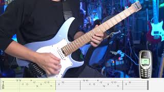 Nokia tune Guitar Tutorial [upl. by Lagiba796]