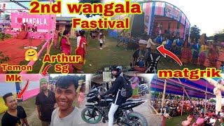 2nd day Wangala festival at Karbi Anglong ll I Meet garo famous cycling Rider ll 100th drum Wangala [upl. by Drofub]