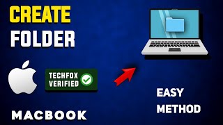 How to Create a Folder on MacBook  Full Guide [upl. by Sirrom]