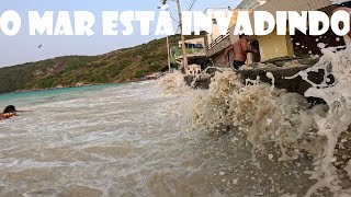 ARRAIAL DO CABO hoje 070924 🌊🌊🌊 [upl. by Ariaes]