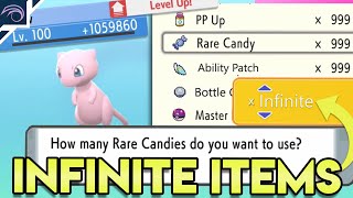 INFINITE ITEMS GLITCH in V112 Pokemon Brilliant Diamond Shining Pearl [upl. by Lattie]