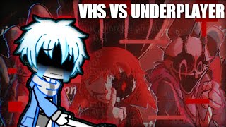 Undertale react to VHS vs Underplayer Credit in Description [upl. by Ydnew]