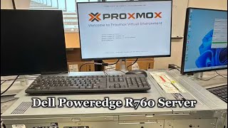 Unboxing amp Setting Up a Dell PowerEdge R760 with Proxmox [upl. by Mcdade]