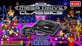 RETRO FRIDAY MegaDrive Classics  HawkZero LIVE retrofridays [upl. by Knowle935]