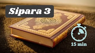 Sipara 3  Juz 3  sipara 3 fast version  sipara 3 fast recitation  in 15 minutes  Dawoodi Bohra [upl. by Ahsimek]