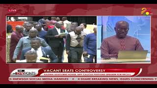 “Make a deal”–ACEPA advises parliamentary leadership over vacant seats saga The Key Points on TV3 [upl. by Nirak628]