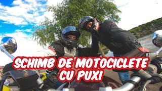 Schimb de motociclete  DUALVLOG cu PUXI [upl. by Buffum]