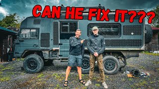 Fixing Ollie Ollertones Pinzgauer 6x6 [upl. by Retsehc]