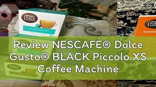 Review NESCAFÉ® Dolce Gusto® BLACK Piccolo XS Coffee Machine [upl. by Atined121]