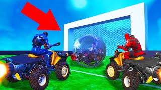 Playing ROCKET LEAGUE In FORTNITE Creative Mode [upl. by Horvitz865]