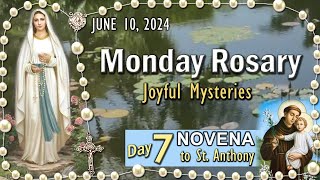 🌹MONDAY Rosary🌹NOVENA to St ANTHONY Day 7 Joyful Mysteries June 10 2024 Scenic Scriptural [upl. by Yusem]