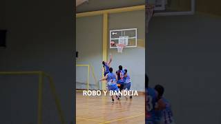 Un robo en el momento justo y una bandeja precisa para América de Lanco 🔥🏀 ¡Partidazo [upl. by Bortz]