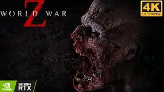 INSANE ZOMBIE PC Immersive ULTRA Realistic Graphics 4K 60FPS Gameplay World War Z Aftermath [upl. by Leslee795]