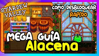 Stardew valley GUIA ALACENA del centro civico  como conseguir el invernadero facil primer año [upl. by Eppes611]