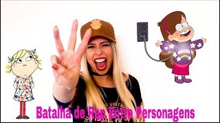 BATALHA DE RAP ENTRE PERSONAGENS 3 [upl. by Grider]