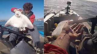 Surf Fishing Southern California  Stingray amp Bat Ray [upl. by Kesia]