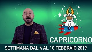 CAPRICORNO l’oroscopo di Capitani  Settimana 4  10 Febbraio [upl. by Bernelle]