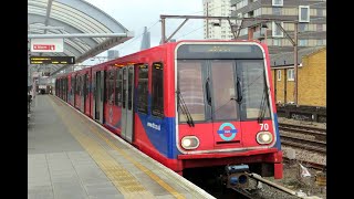 Openbve dlr bank to lewisham [upl. by Nodle]