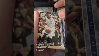 2022 chronicles draft day 30 basketball nba basketballmemorabilia basketballcards panini [upl. by Aikrahs]