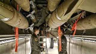 B52 Training Mission • Aerial Refueling amp Bomb Run [upl. by Mellicent574]