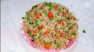 frayed rice। मजा आ जायेगा जब राइस को इस तरह से फ्राई करेंगे chawal tadka [upl. by Enaywd]