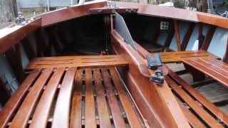 Lightning Centerboard Winch Repair [upl. by Hymie]