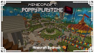 POPPY PLAYTIME Chapter 3 FULL MAP Minecraft Bedrock Map [upl. by Emilio279]