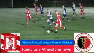 Romulus v Atherstone Town  An Adders Bite [upl. by Garbers]