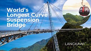 Worlds Steepest Cable Car  Sky Bridge Langkawi Malaysia [upl. by Lachlan320]