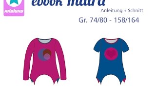 Nähanleitung Tutorial Ebook Shirt Indira [upl. by Sayce]