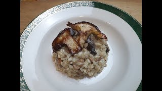 RISOTTO aux CHAMPIGNONS amp POULET de POPOTE [upl. by Adneram]