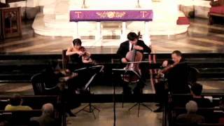 Attacca Quartet plays Haydn Op 76 no 3 quotEmperorquot  First Movement [upl. by Wadell]