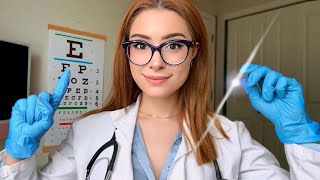 ASMR The Most DETAILED Cranial Nerve Exam Roleplay 👩‍⚕️ Doctor Exam Ear Eye amp Hearing Test [upl. by Une]