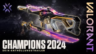 Champions 2024 – SkinEnthüllungstrailer  VALORANT [upl. by Darb474]