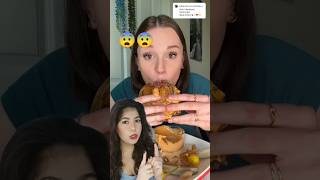 EKMEKSİZ HAMBURGER 😨dilaracotra shortsvideo [upl. by Nonez]