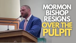 Mormon bishop resigns over the pulpit [upl. by Esinnej]