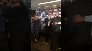 HAYE VS BELLEW HEATED FACEOFF [upl. by Kylila]