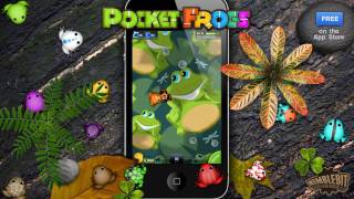 Pocket Frogs a free game for iPhone iPad and iPod Touch [upl. by Amiarom]