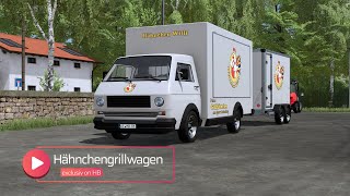 Hof Bergmann 1500 Update News  Hähnchengrillwagen [upl. by Pepe]