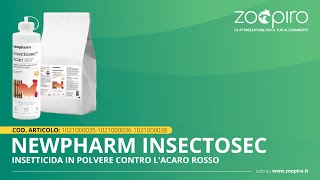 ZooPiro  Insectosec ®  Insetticida in polvere di diatomite contro lacaro rosso [upl. by Josh744]