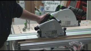 Festool TS 55 and TS 75 Plunge Cut Saw Video [upl. by Rainwater944]