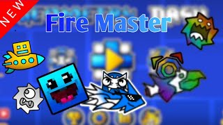 NEW Fire Masters Texture Pack  Geometry Dash 211  Only Android  Mod [upl. by Lenz]