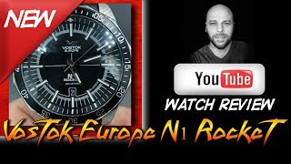 VostokEurope N1 Rocket Review WatchGang Wheel of Watches [upl. by Ettelrats]