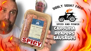 Diddly Squat Farm  Carolina Reaper Sausages  Jeremy Clarkson  Clarksons Farm [upl. by Nodearb230]