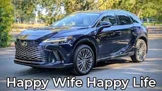 2024 Lexus RX 450h Review POV  My Future Family Hauler [upl. by Sualocin514]