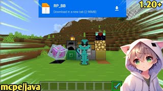 BARE BONES Texture pack in Minecraft pe 120 🔥Minecraft pe 120 Bare Bones Shaders🤩HINDI [upl. by Nosnah]