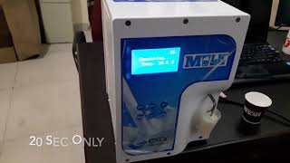 Milko meter milk analyzer to test milk fat snf density CLR in India [upl. by Llekram]