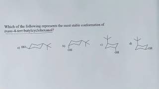 Disubstituted cyclohexane example 1 [upl. by Merell677]