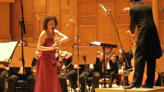 Shirley Brill performs Weber Clarinet Concerto Op74 II Romanza Andante [upl. by Clarie693]