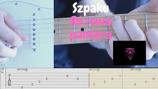 Jak zagrać Szpaku  Różowa Pantera na gitarzę  Gitarowy tutorial z tabulaturą [upl. by Enitsenre]